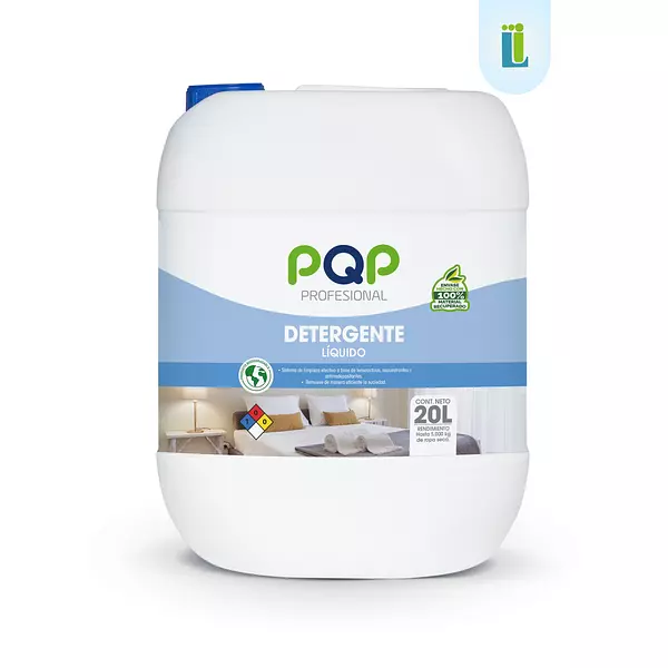 Detergente Líquido Pqp Profesional | 20 Litros |