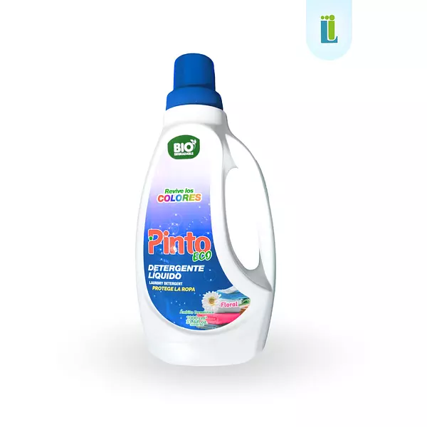 Detergente Líquido Pinto Eco Floral Y Revive Color | 1 L |