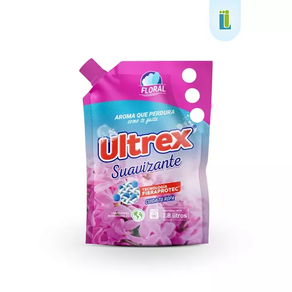 Suavizante Floral Ultrex Ecológico | 1,8 Litros |