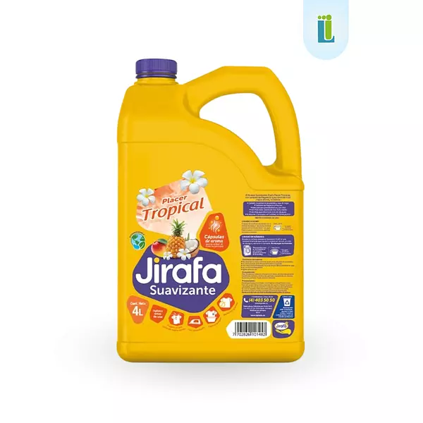 Suavizante Jirafa Placer Tropical | 4 Litros |