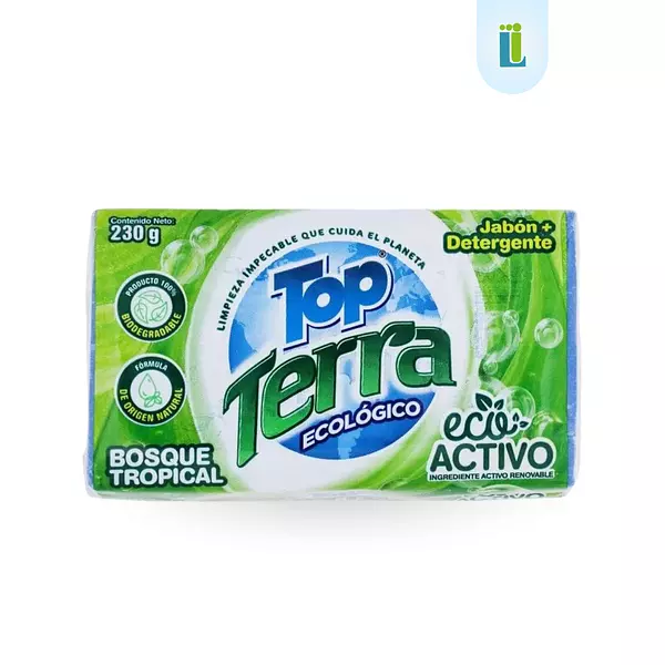 Jabón En Barra Top Terra + Detergente Pro | 230 G |