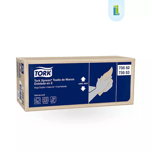 Toallas De Papel Tork Color Natural Tipo Z | 150 Ud |