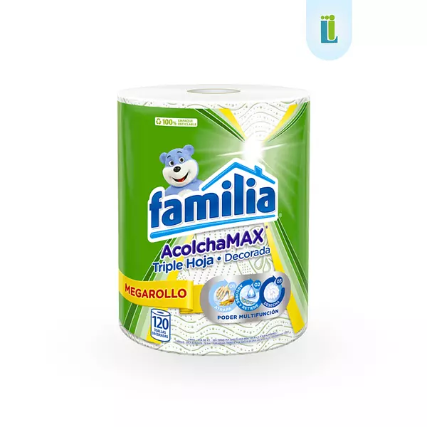 Toallas De Papel Familia Acolcha Max Megarollo | 120 Ud |