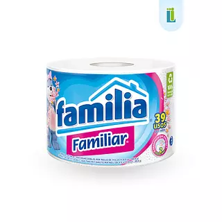 Papel Higiénico Familia Pequeño Doble Hoja | 1 Rollo |