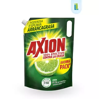 Axion Lavaloza Líquido Limón Contra La Grasa | 1.5 Litros |