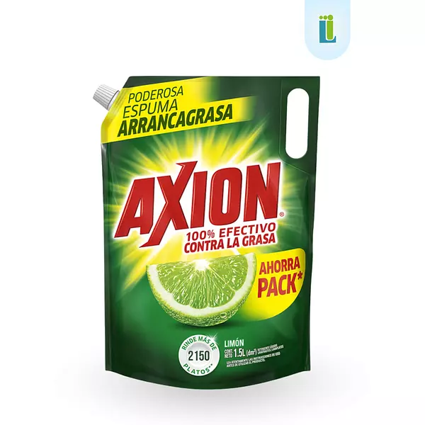 Axion Lavaloza Líquido Limón Contra La Grasa | 1.5 Litros |