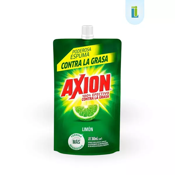 Axion Lavaloza Líquido Limón Contra La Grasa | 360 Ml |