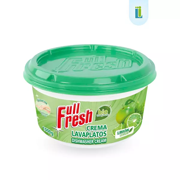 Lavaplatos Full Fresh En Crema Limón Con Glicerina | 1000 G