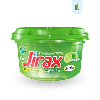 Lavaplatos Jirax En Crema Con Limón Y Gliserina | 1000 G