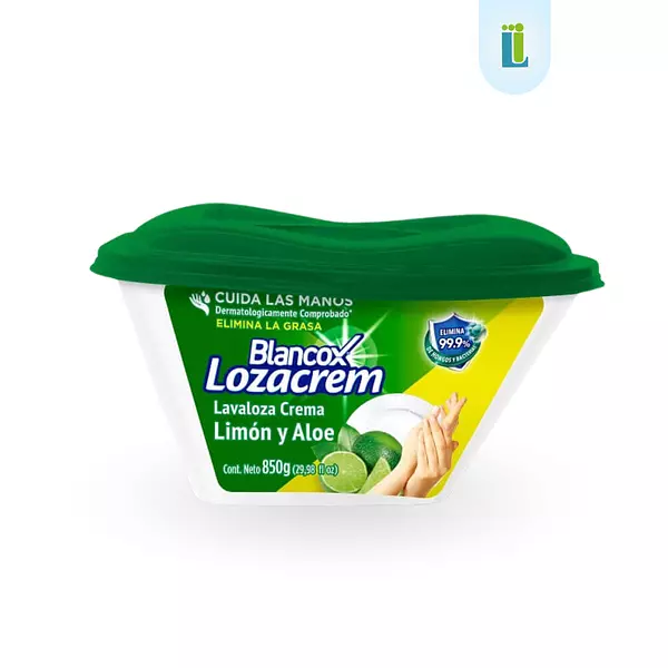 Lavaloza Blancox En Crema Limón Y Aloe | 850 Gramos |