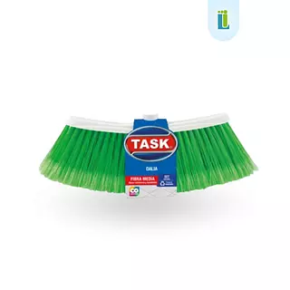 Escoba Task Pro Con Fibra Suave Color Verde | Villavicencio
