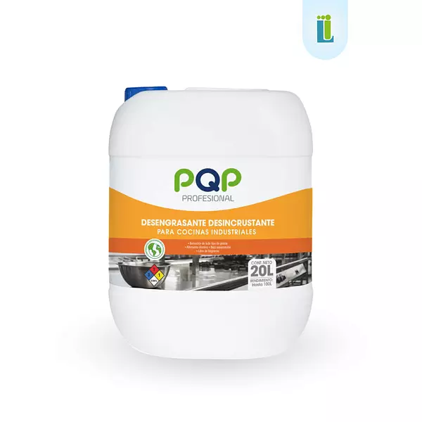 Desengrasante Y Desincrustante Pqp Profesional | 20 Litros |