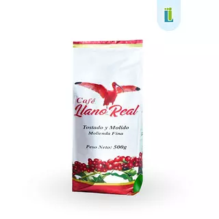 Café Llano Real Tostado Y Molido Fino | 500 Gramos |