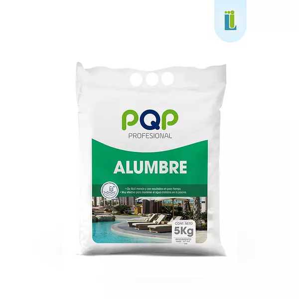 Alumbre Para Piscinas Pqp Profesional En Vil | 5 Kg |