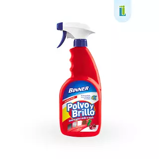 Removedor Antibacterial De Polvo Y Brillador De Superficies Binner De Cereza | 500ml |