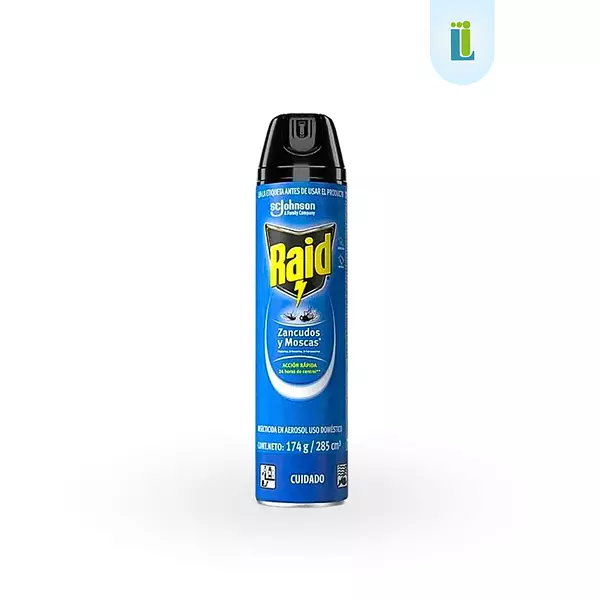 Insecticida En Aerosol Raid Para Matar Zancudos | 174 G |