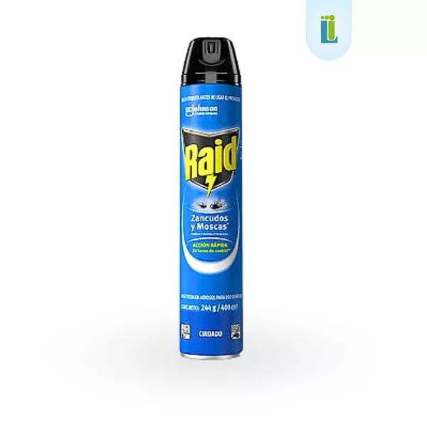 Insecticida En Aerosol Raid Para Matar Zancudos | 244 G |