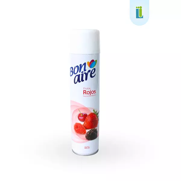 Ambientador Bonaire Spray Aroma A Frutos Rojos | 400 Ml |