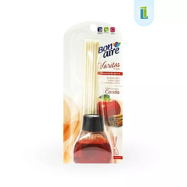 Ambientador Bonaire Varitas Aroma A Manzana Y Cane | 40 Ml |