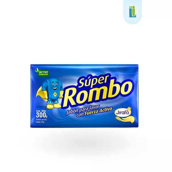 Jabón En Barra Super Rombo De Jirafa | 300 G |