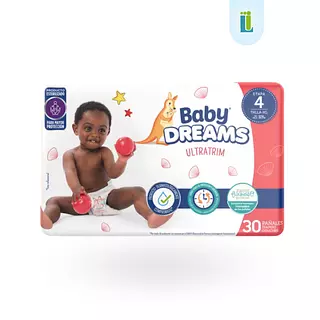 Pañal Bebé Ultratrim Baby Dreams | Etapa 4 Xg X30 |