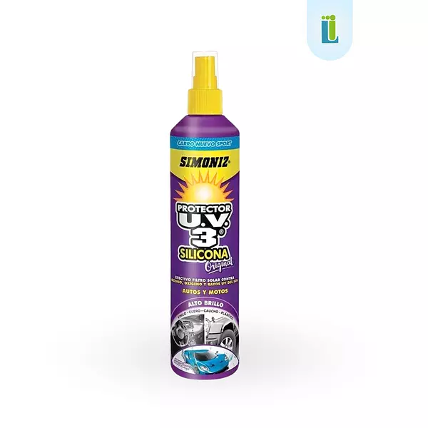 Silicona Protector Uv3 Aroma A Carro Nuevo Simoniz | 350 Ml