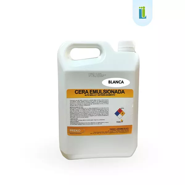 Cera Emulsionada Antideslizamiento Preko Blanca | 3.785 L |