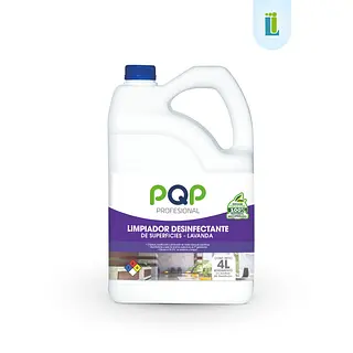 Limpiador Desinfectante De Pisos Lavanda Pqp | 4 Litros |