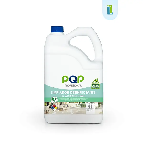 Limpiador Desinfectante De Pisos Fresh Pqp | 4 Litros |